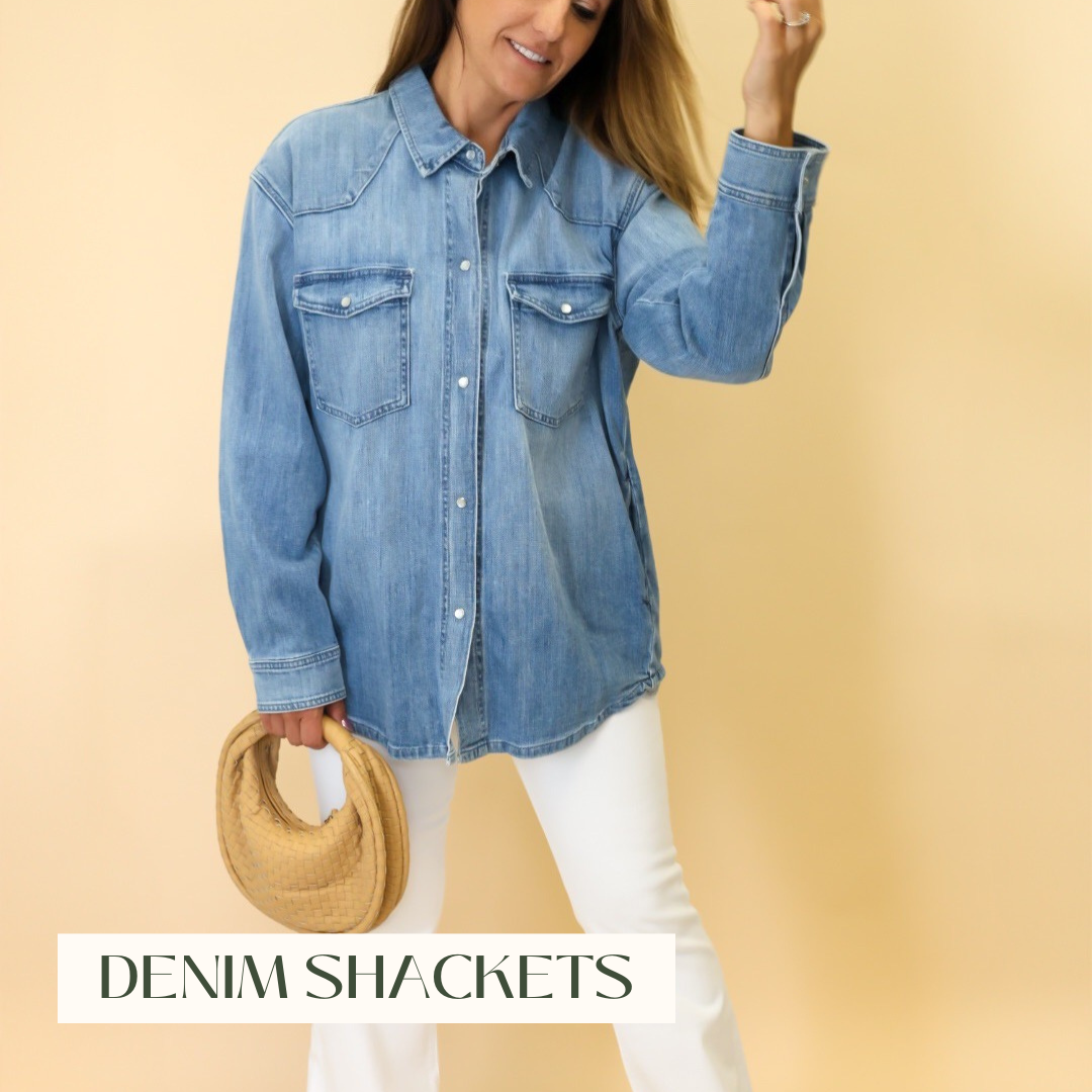 Denim Shackets