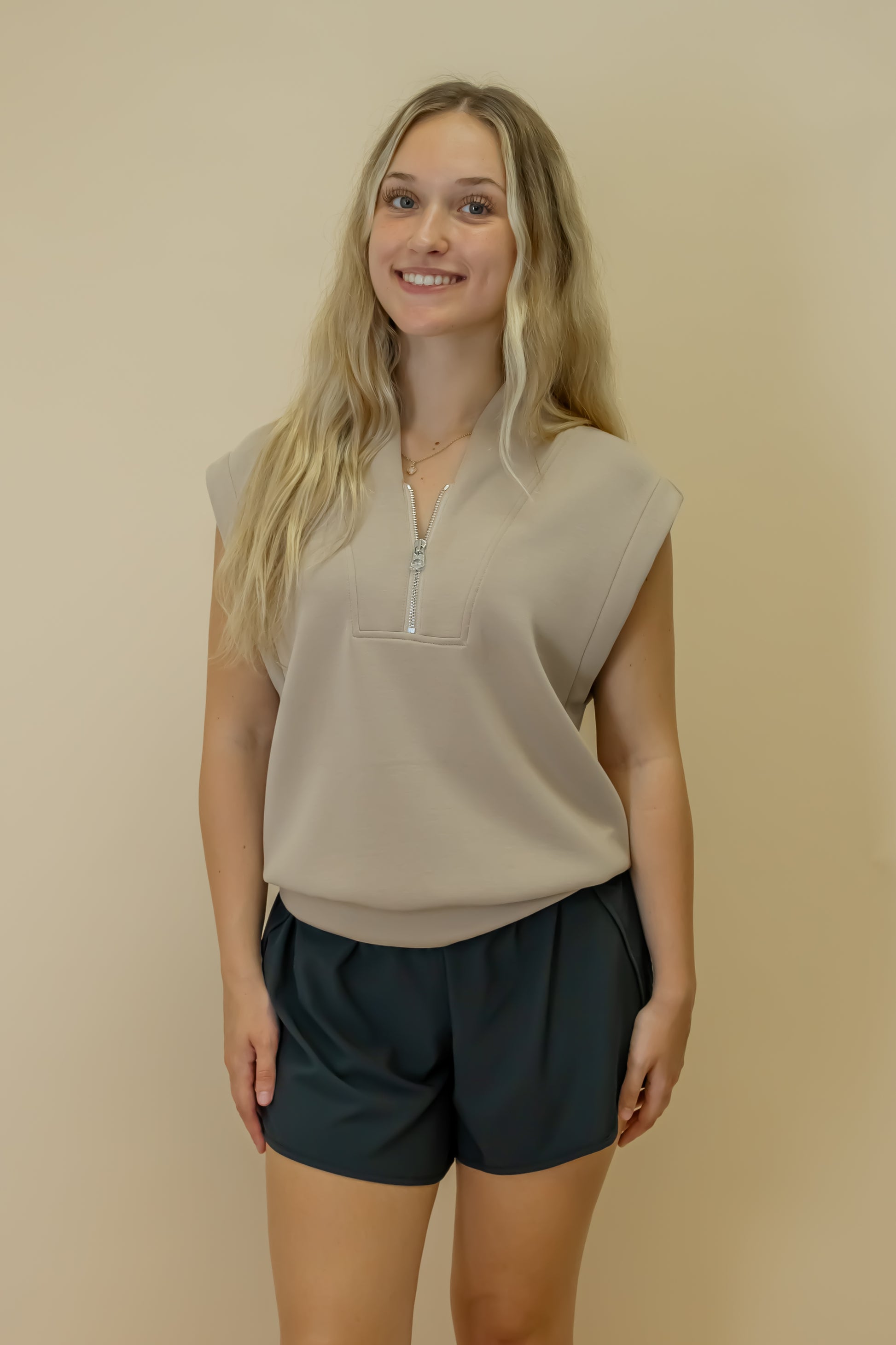 LORETTA HALF ZIP
