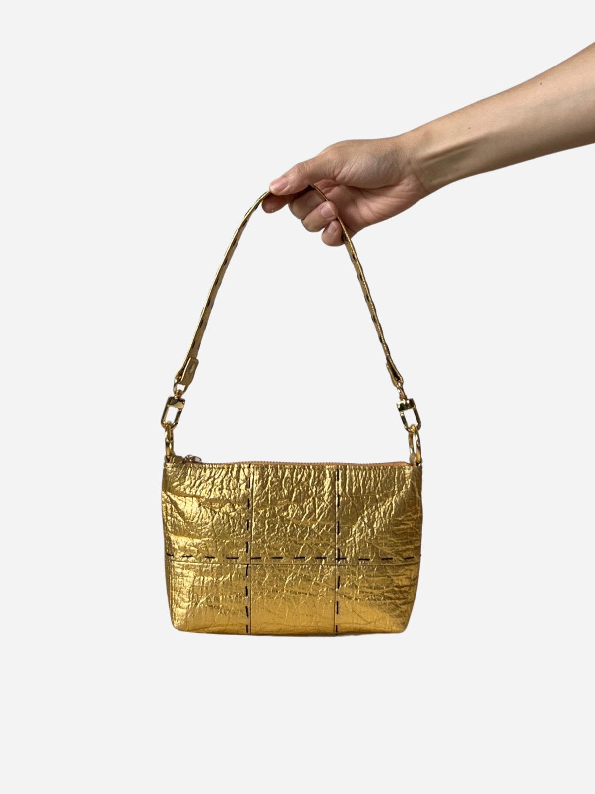 Baguette Runing Stitch, Gold