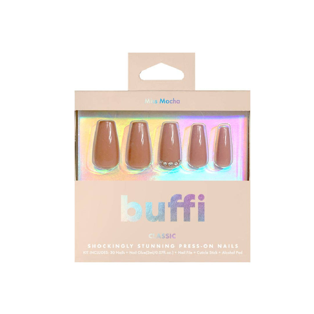 Buffi Press-on Nails in Mocha
