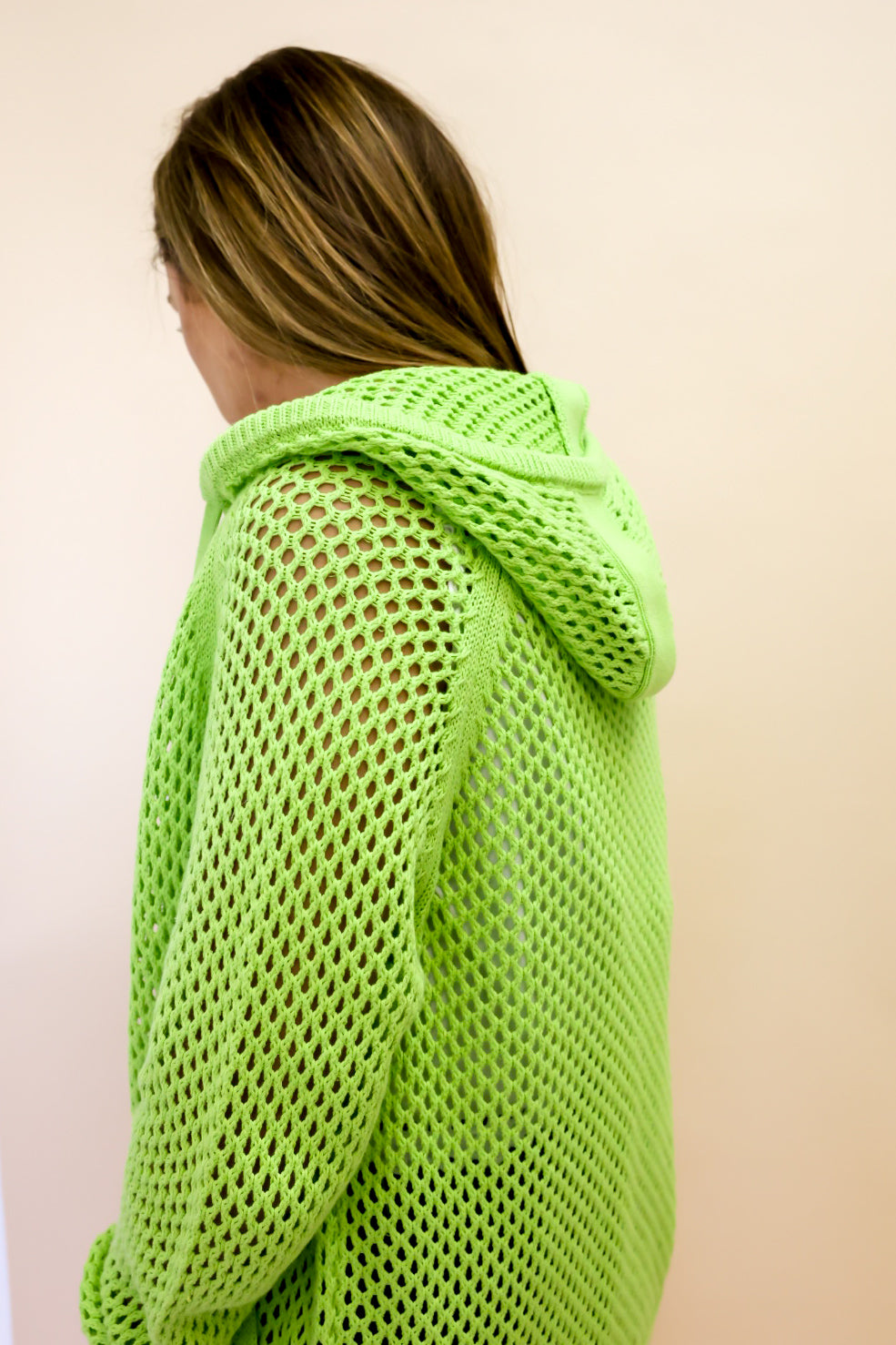 Georgina Mesh Knit Sweater