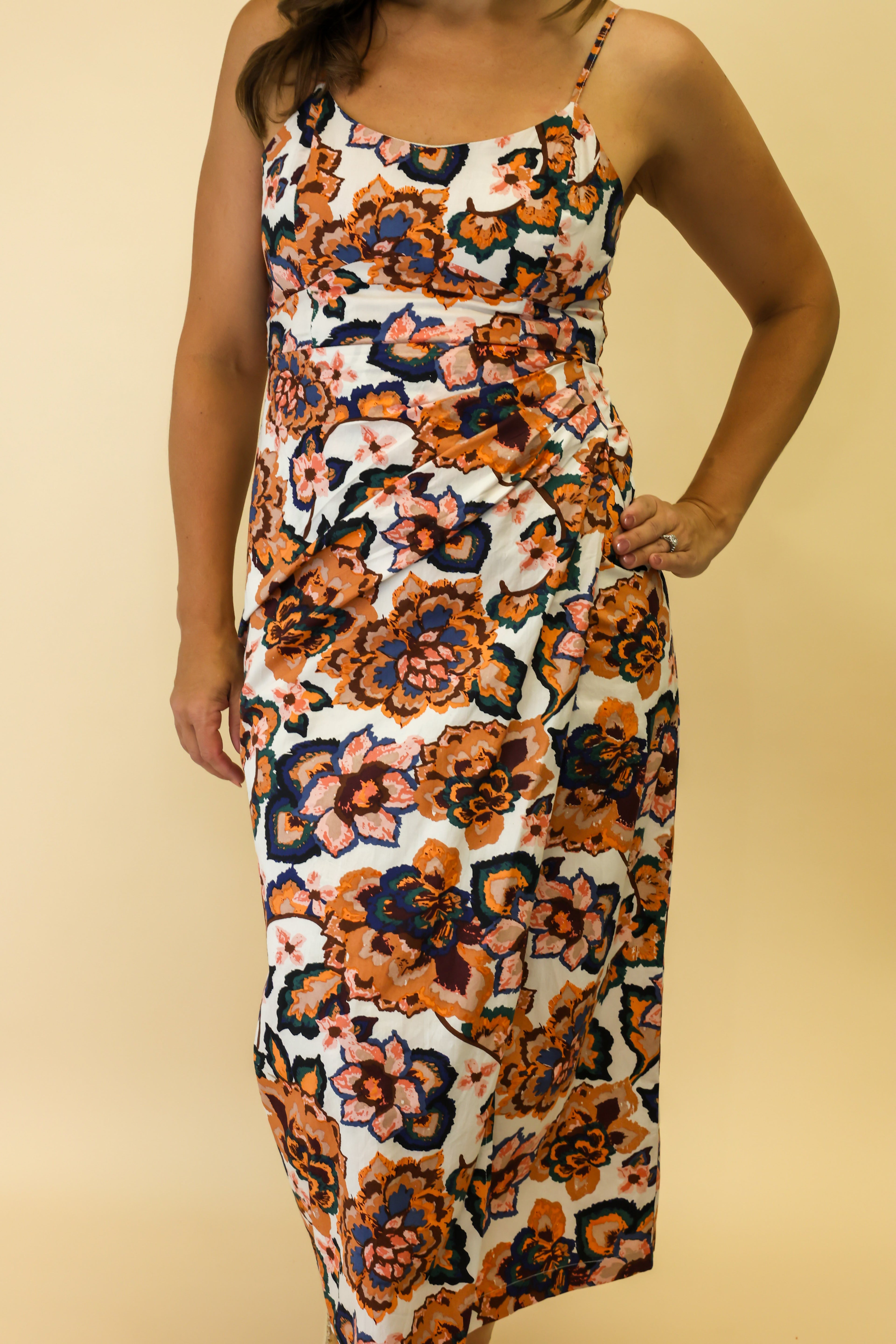 GERALDINE MIDI DRESS