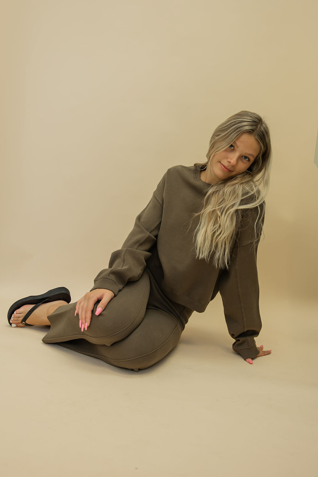 SUPERFINE ORGANIC COTTON SWEATSHIRT