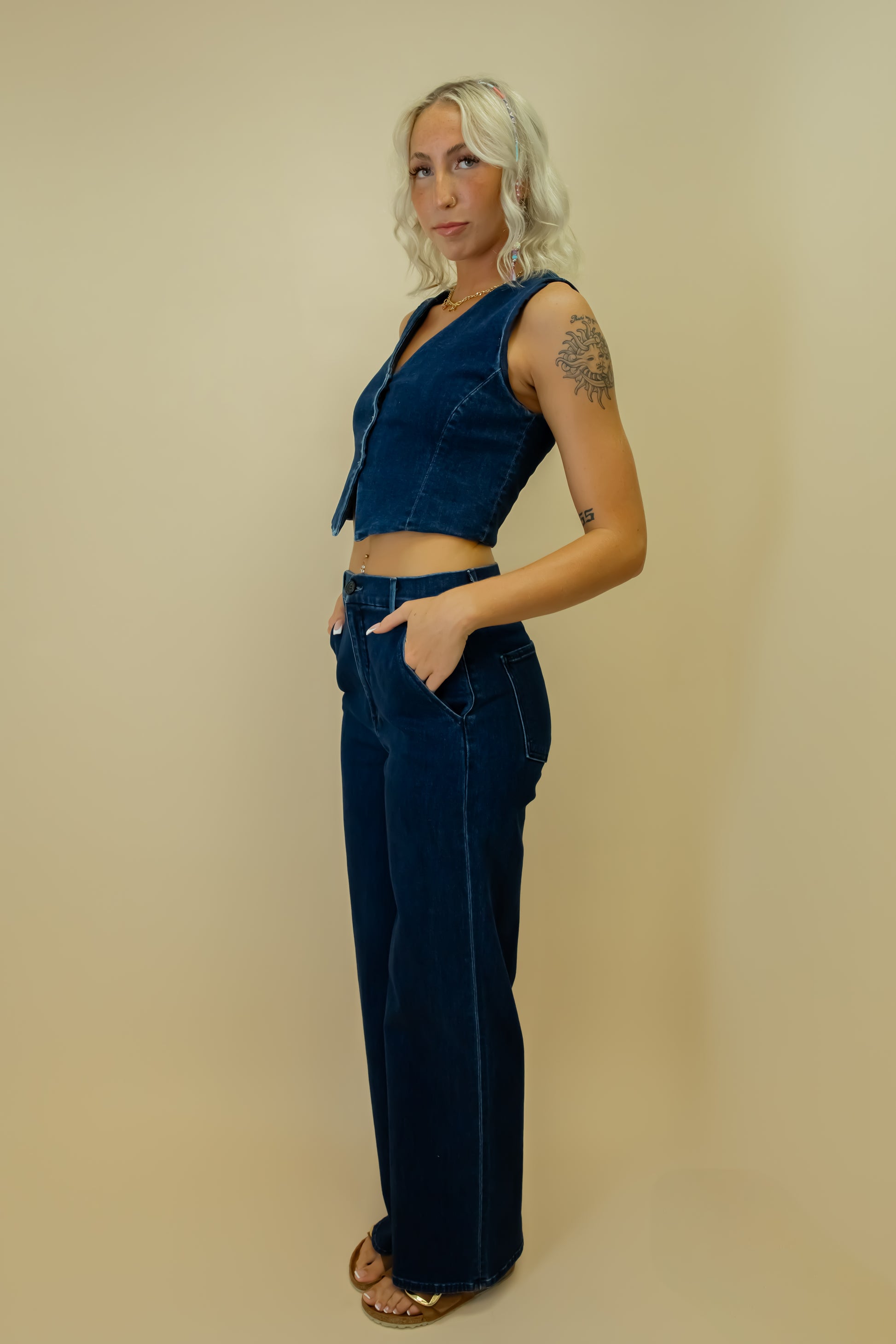 Jude Denim Trouser