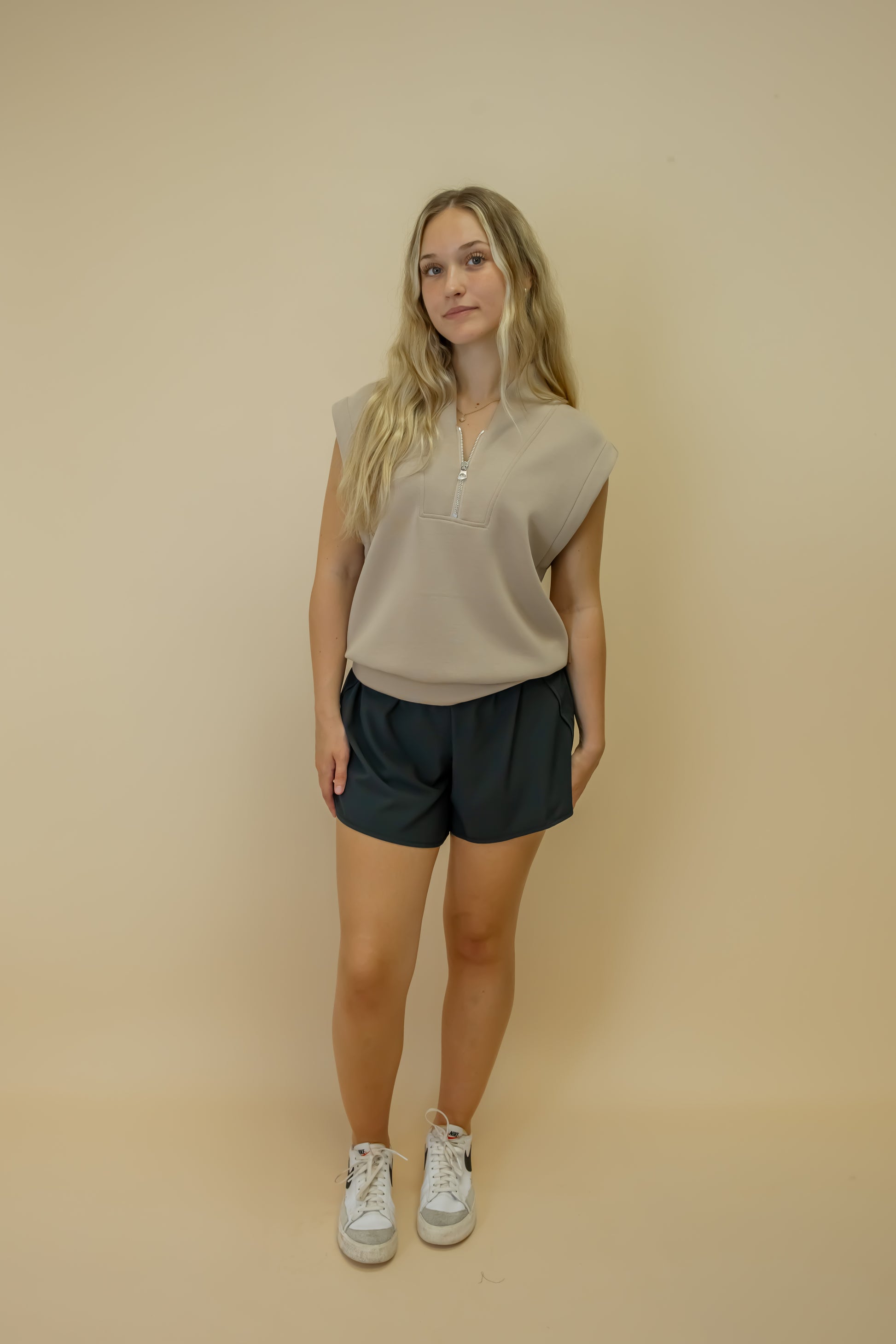 LORETTA HALF ZIP