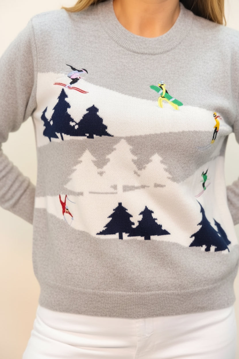 The Alpine Slopes Cashmere Sweater