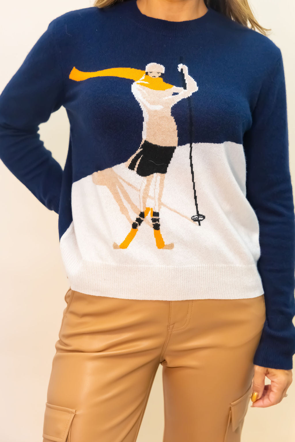 Vintage Ski Cashmere Sweater