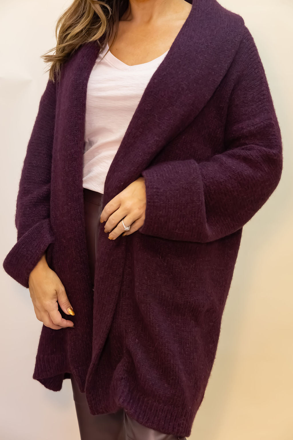 PLUSH ALPACA BLEND LUXE COATIGAN