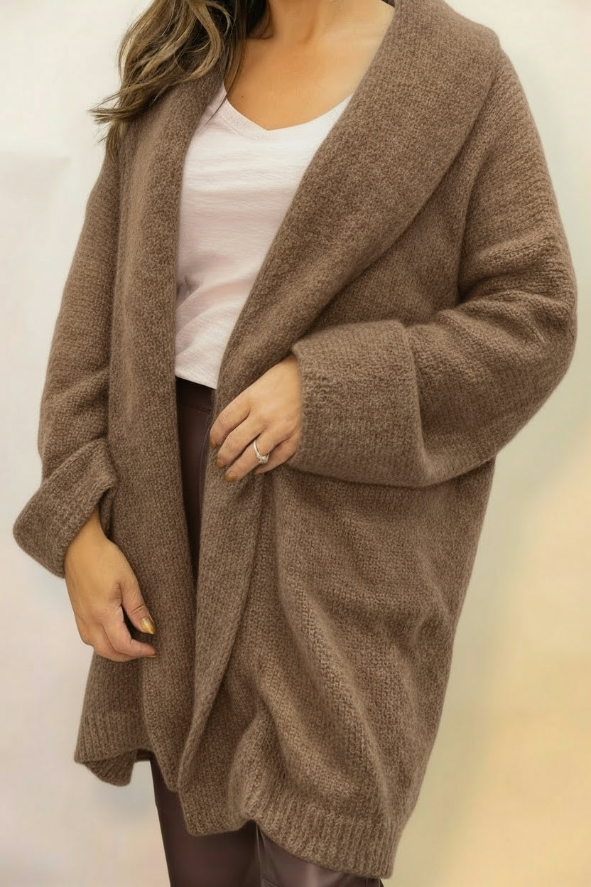 PLUSH ALPACA BLEND LUXE COATIGAN