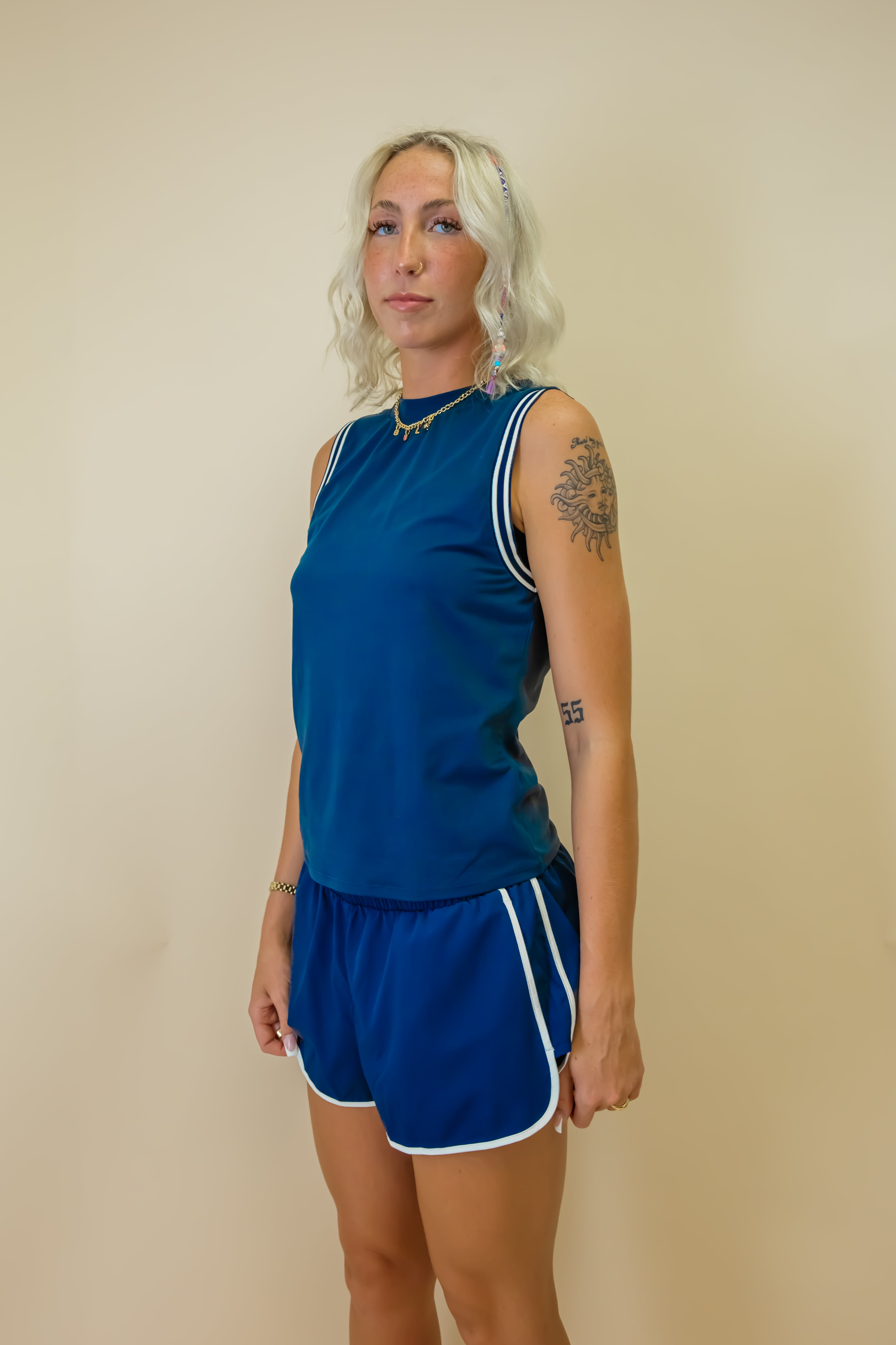 ARLINGTON RUNNING SHORTS B/N