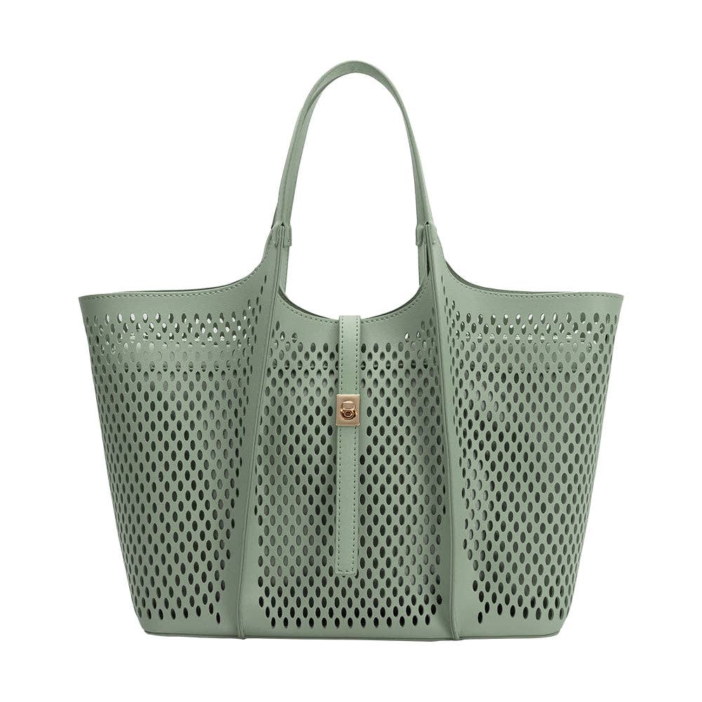 Malia Sage Tote Bag