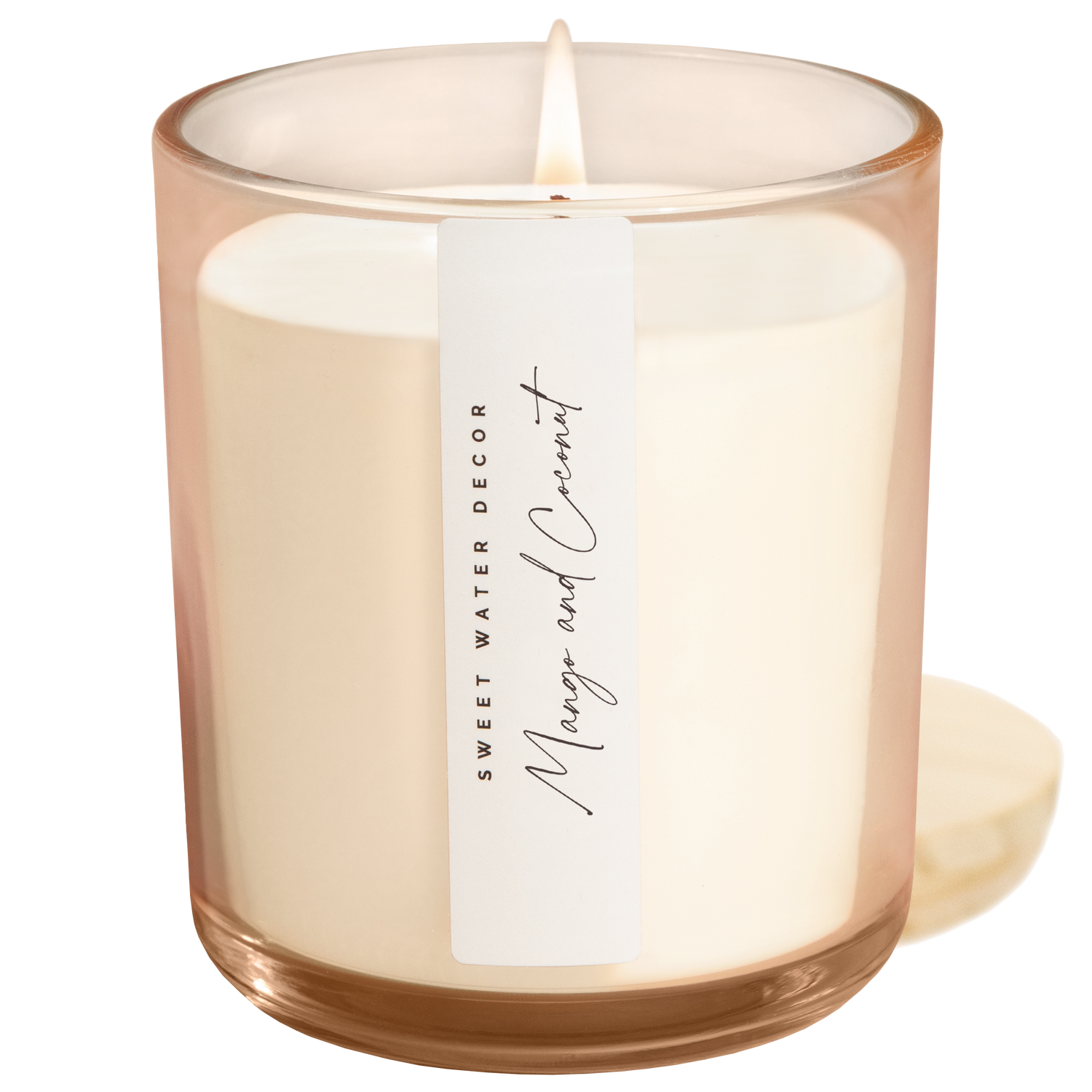 Mango and Coconut 12 oz Candle - Home Decor and Gifts