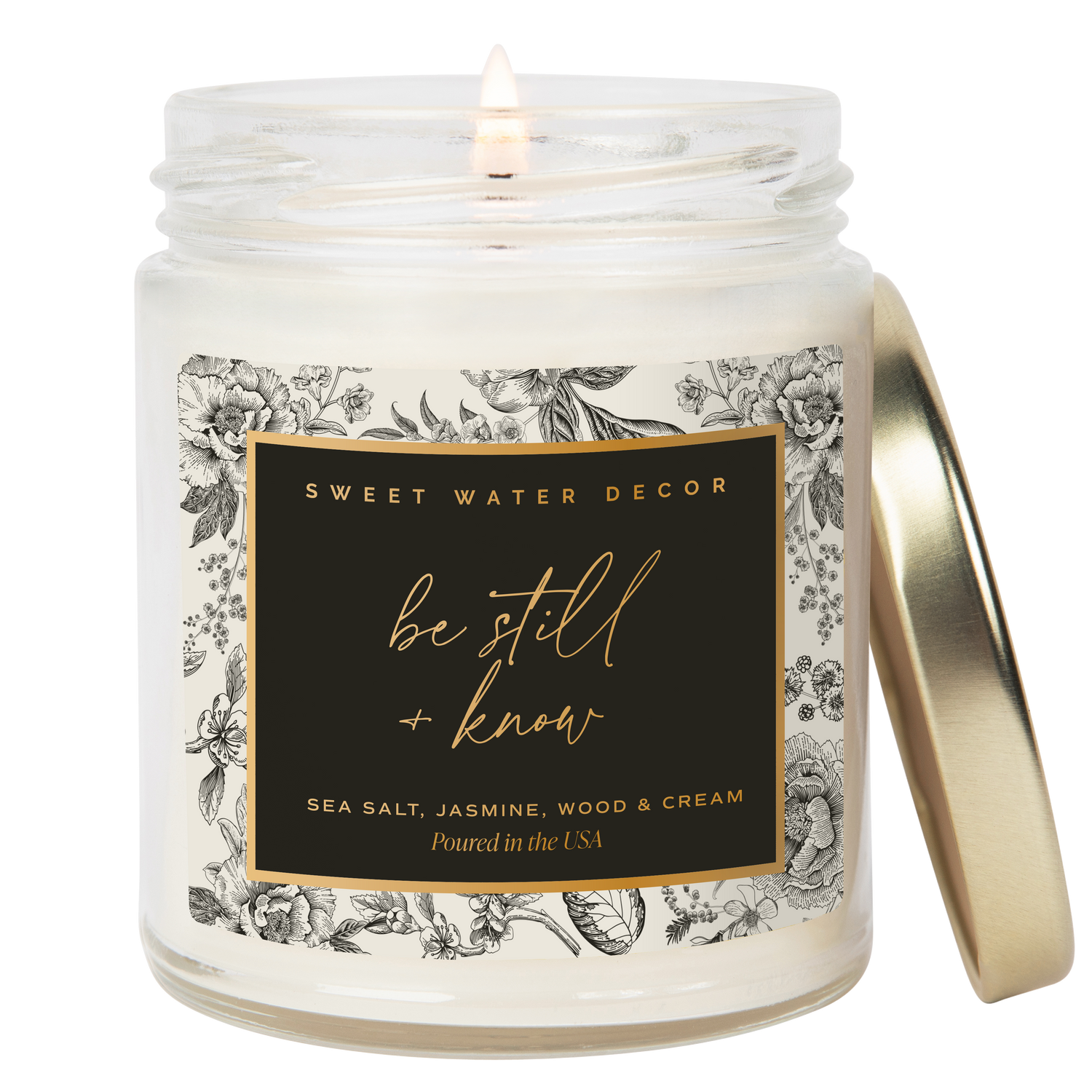 *NEW* Be Still and Know 9 oz Soy Candle - Home Decor & Gifts