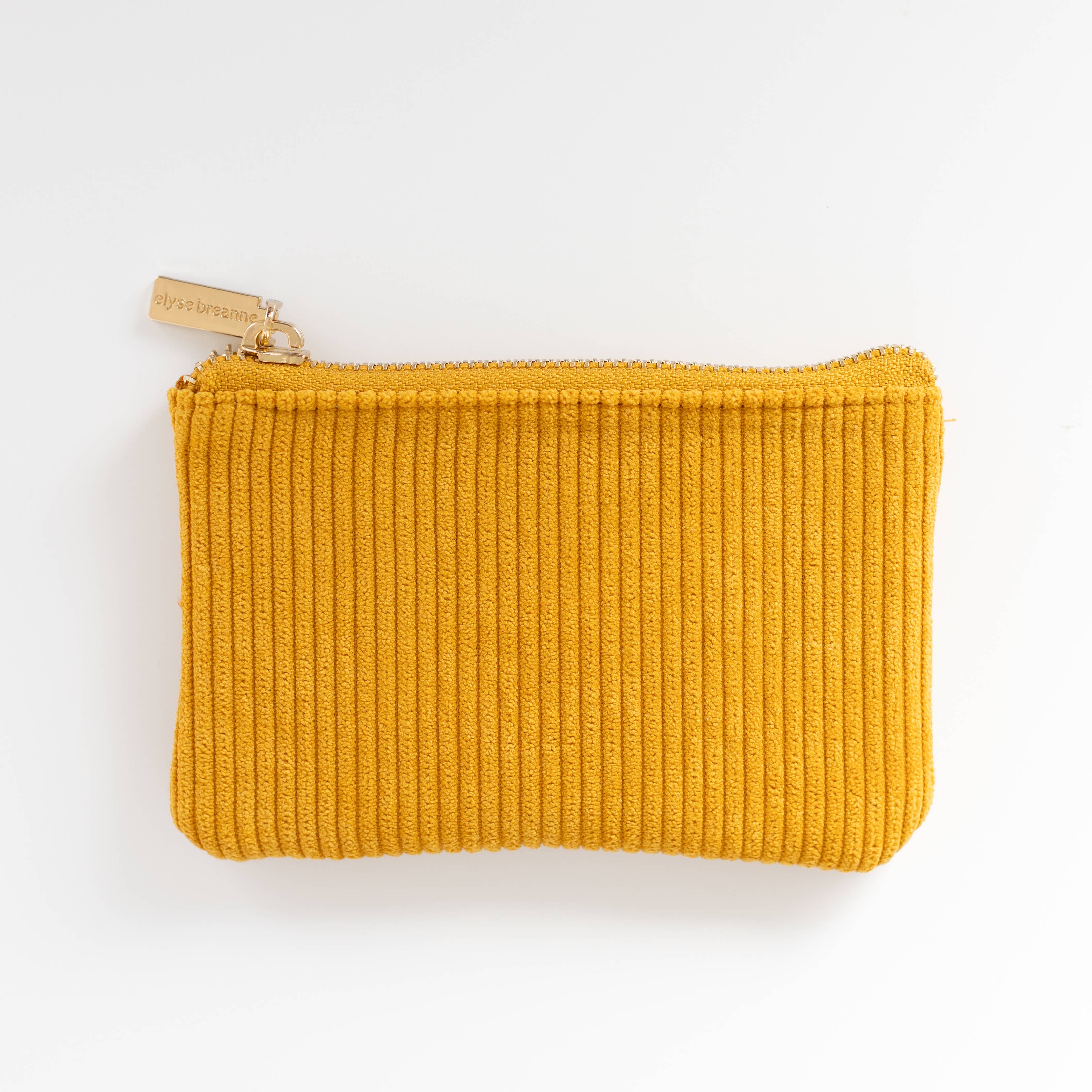 Honey Corduroy Coin Pouch