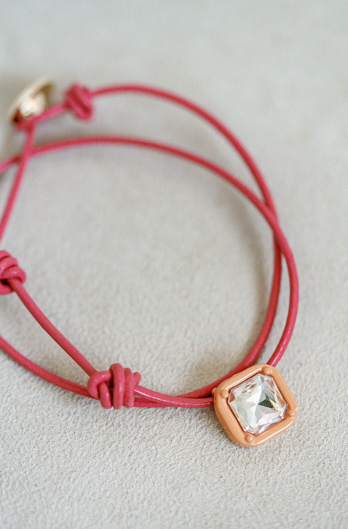 Candy Collar Necklace - Sangria