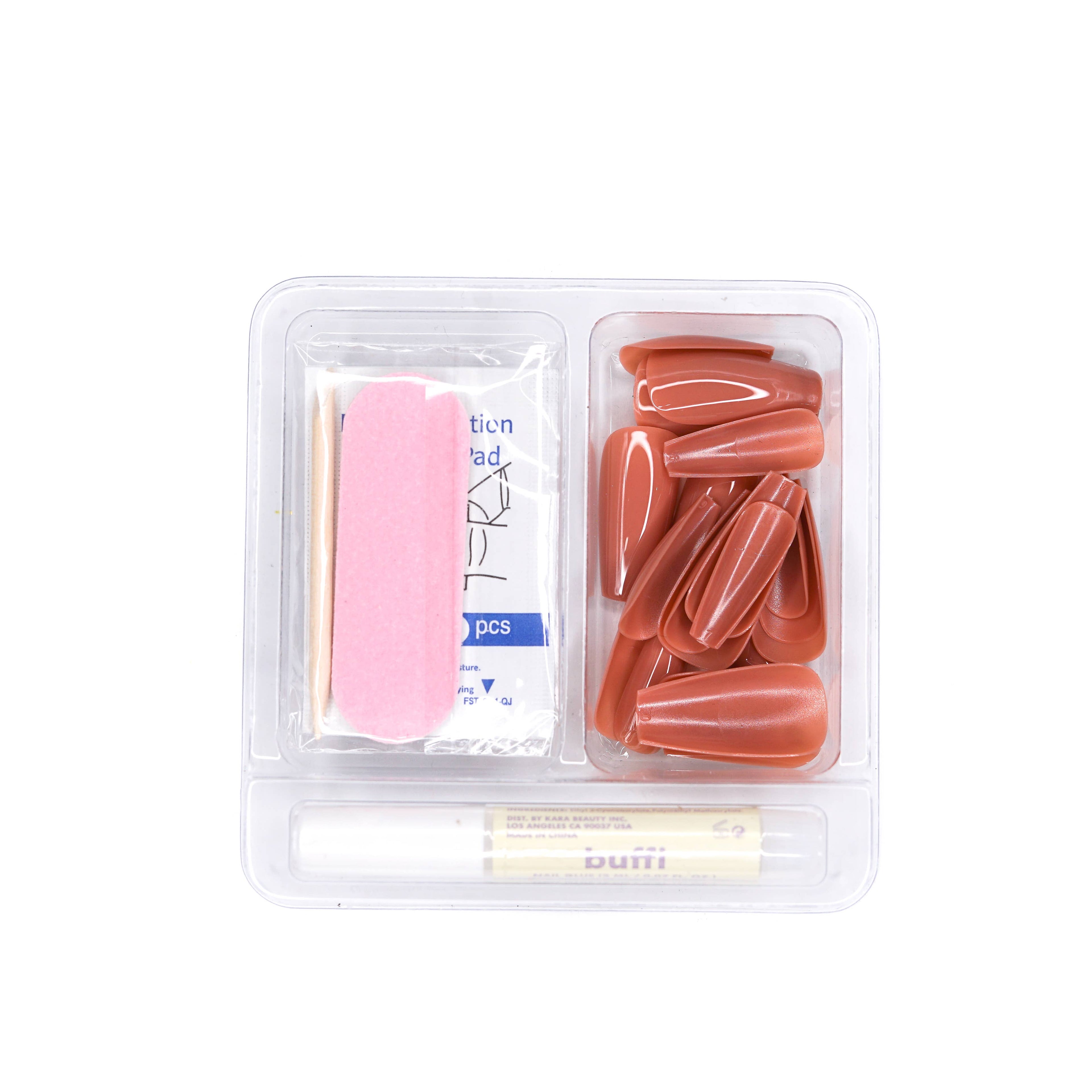 Buffi Press-on Nails in Mocha