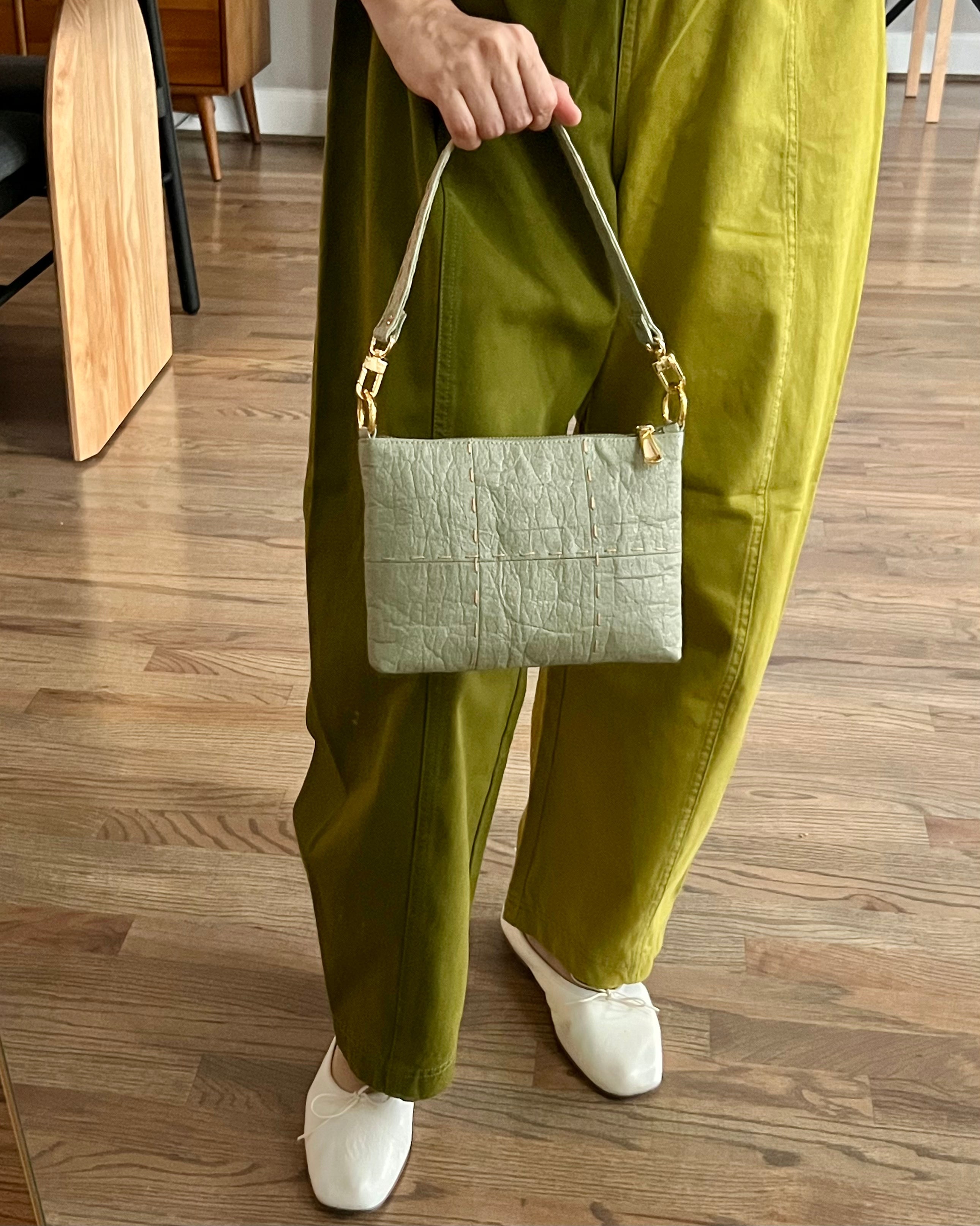 Baguette, Runing Stitch Sage