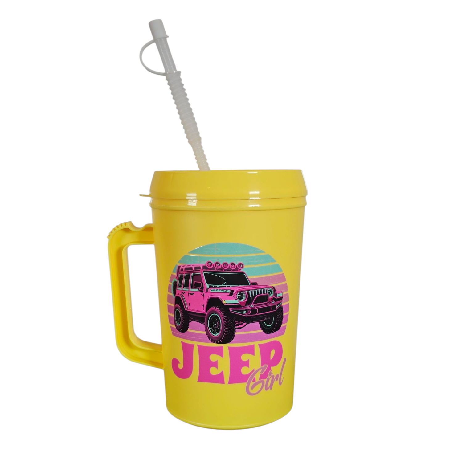 Jeep Girl Mega Mug