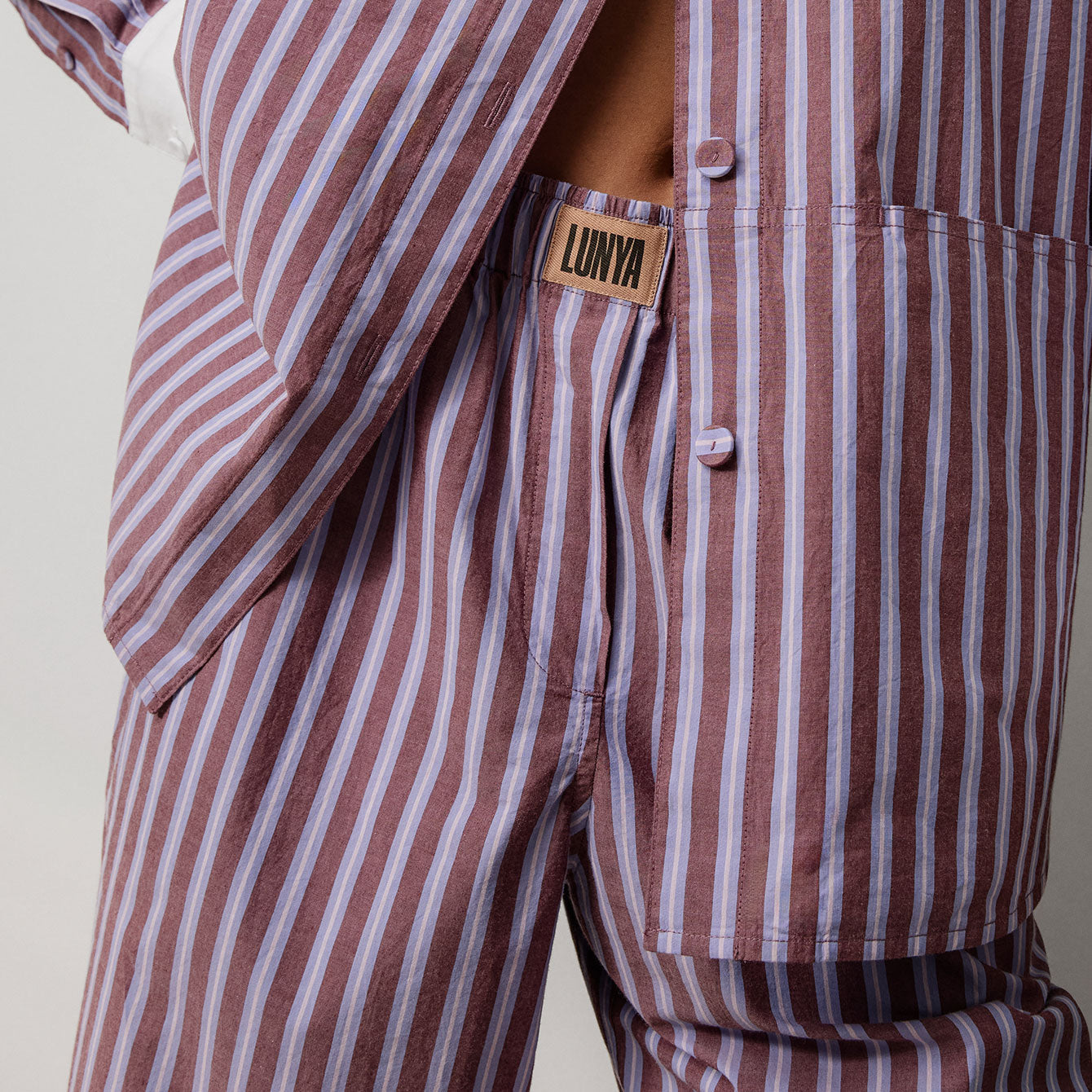 Airy Cotton Straight Leg Pant