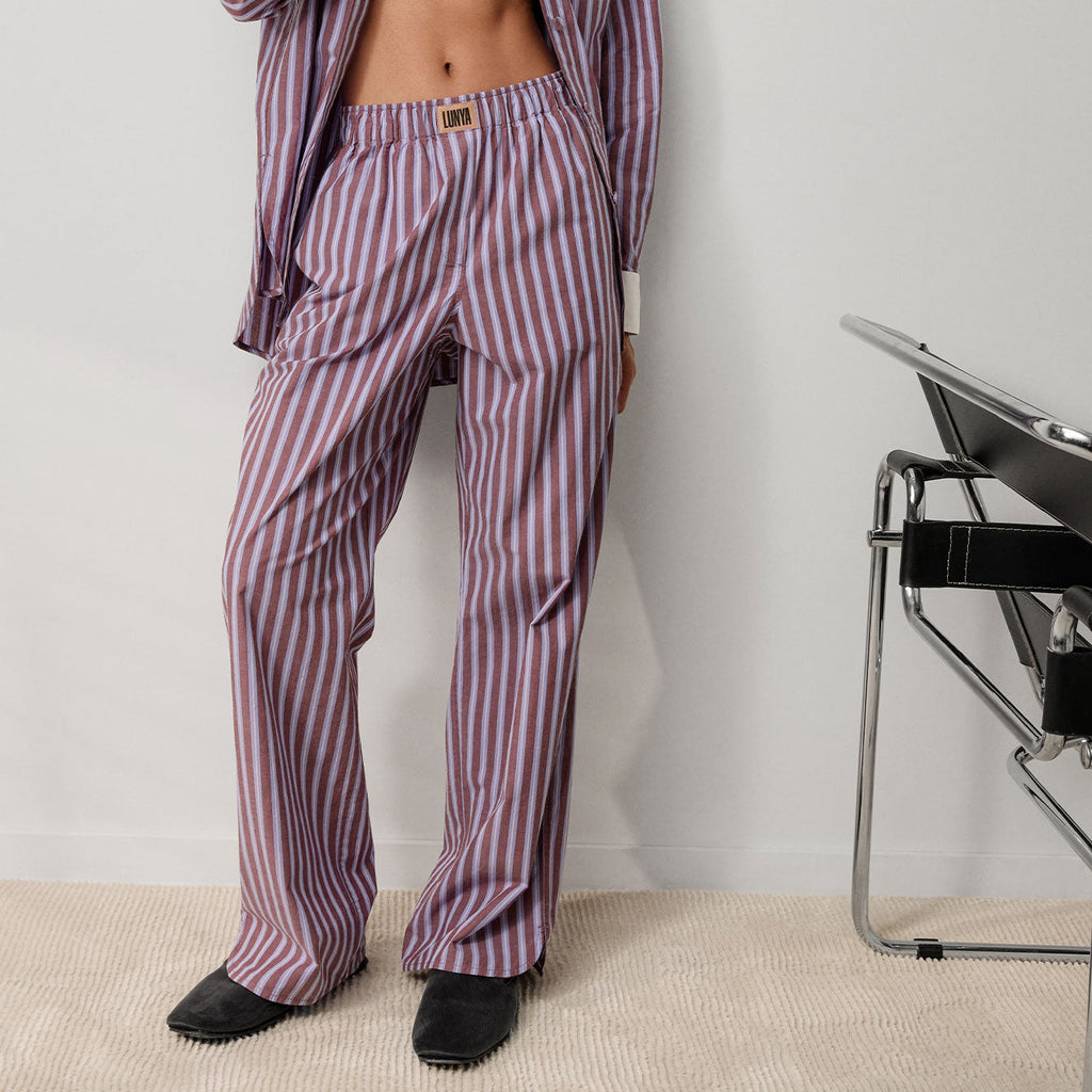 Airy Cotton Straight Leg Pant