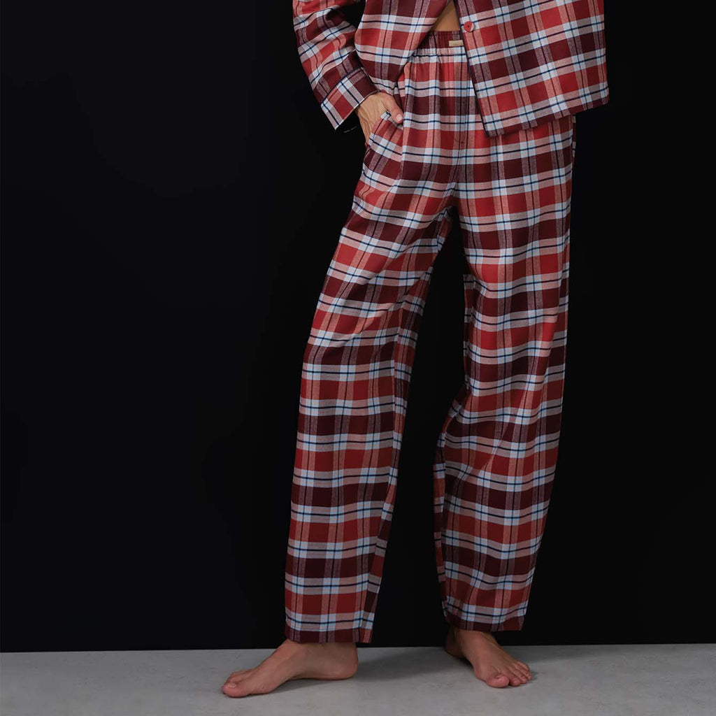 Brushed Flannel Shaped Pant