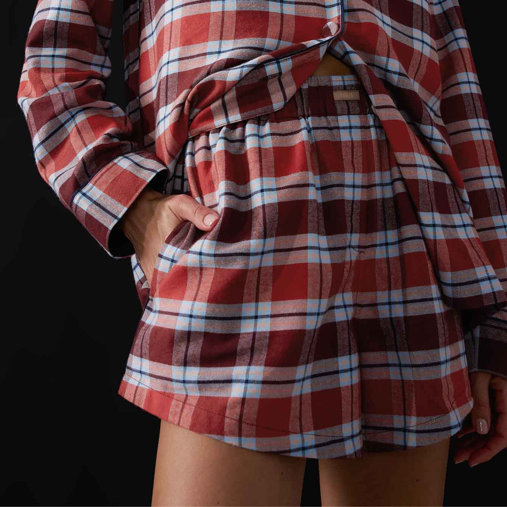 Brushed Flannel Short