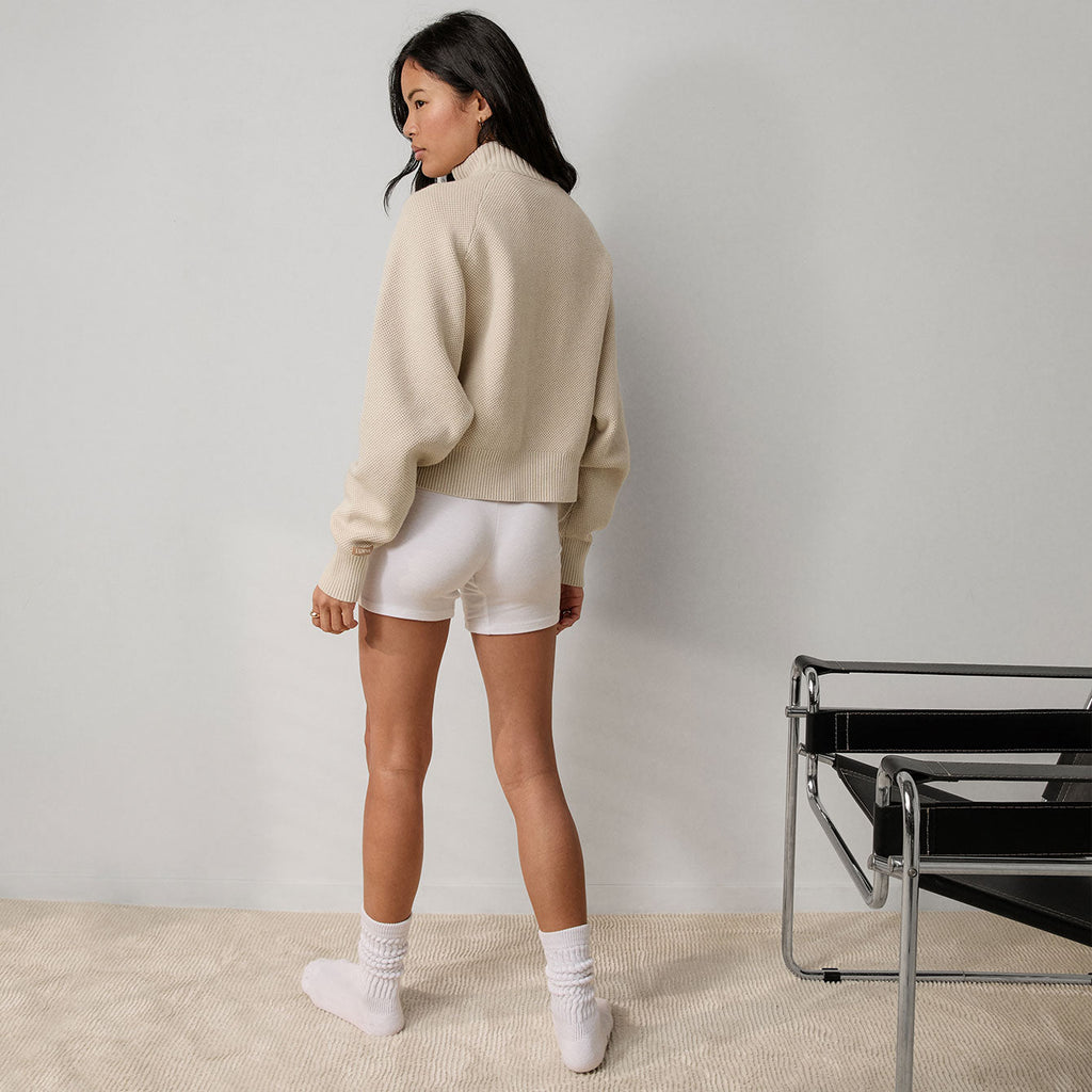 Cottonsilk™ Bomber Zip Up