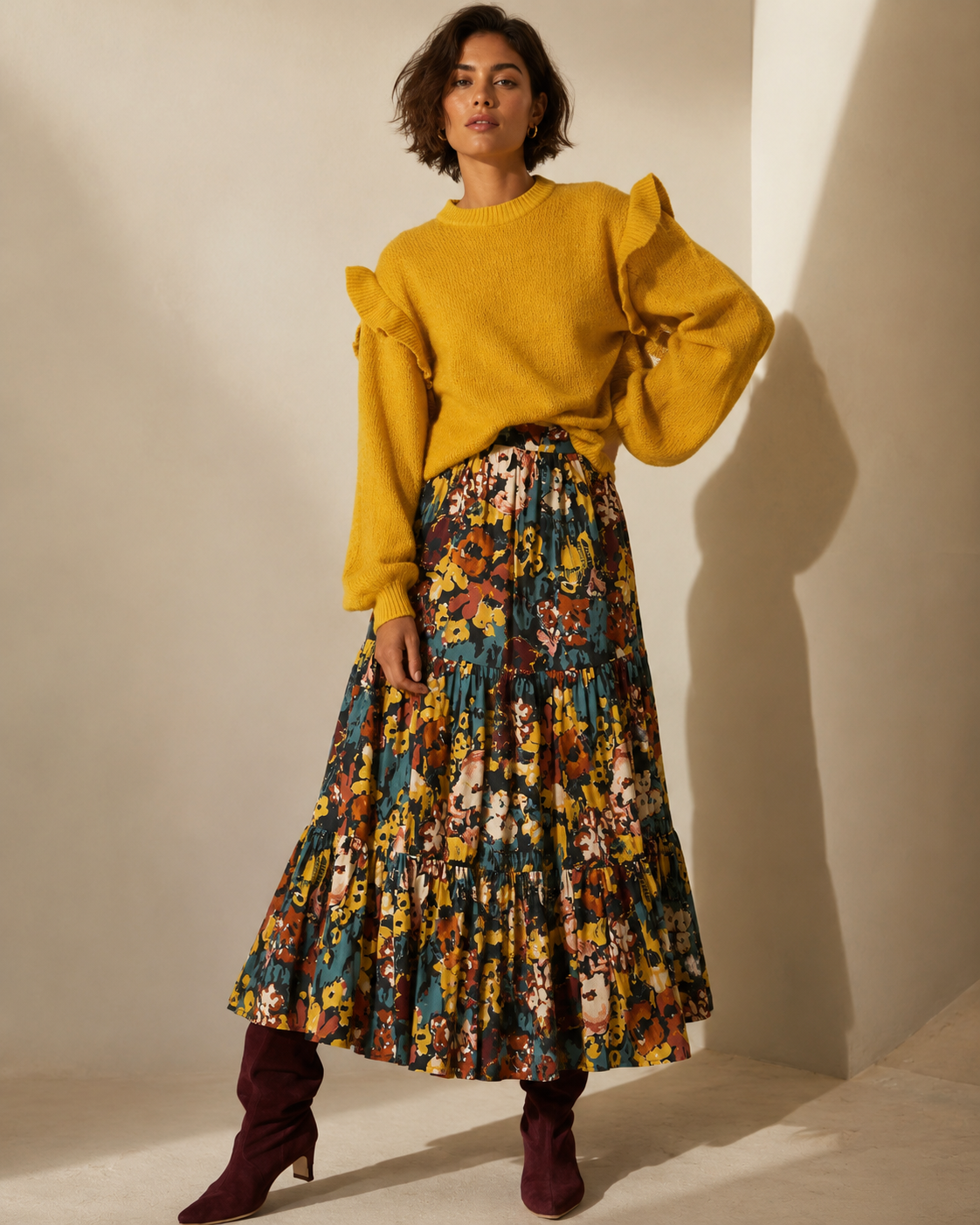 FREYA ANKLE SKIRT