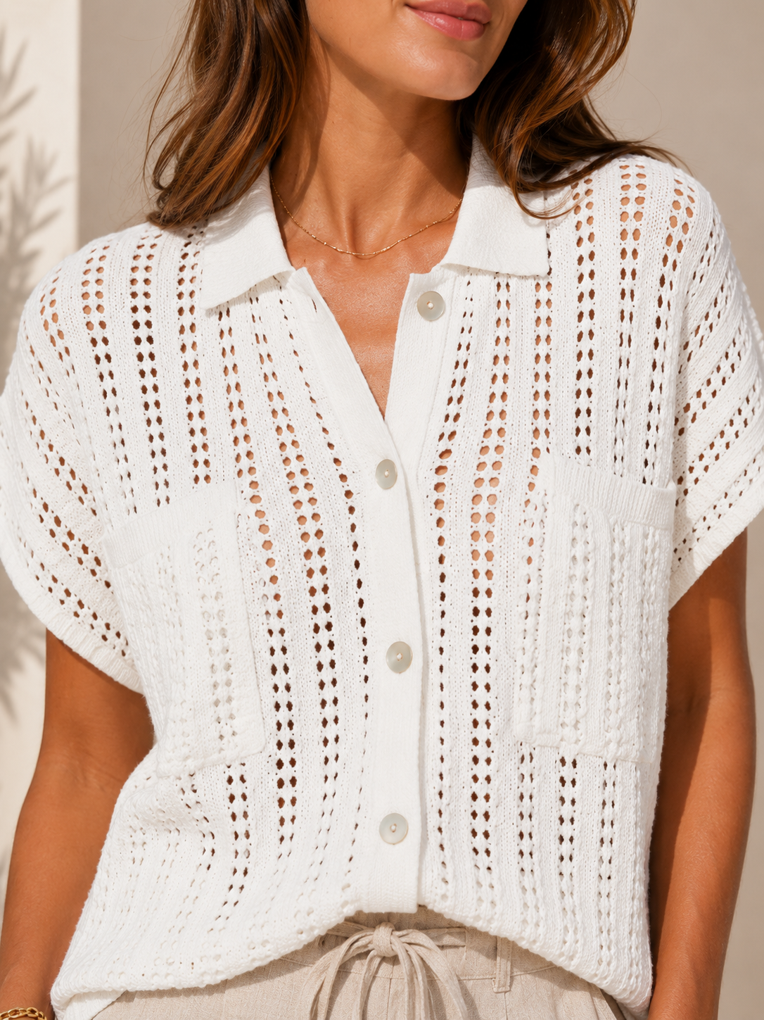 LOLA CROCHET SHIRT