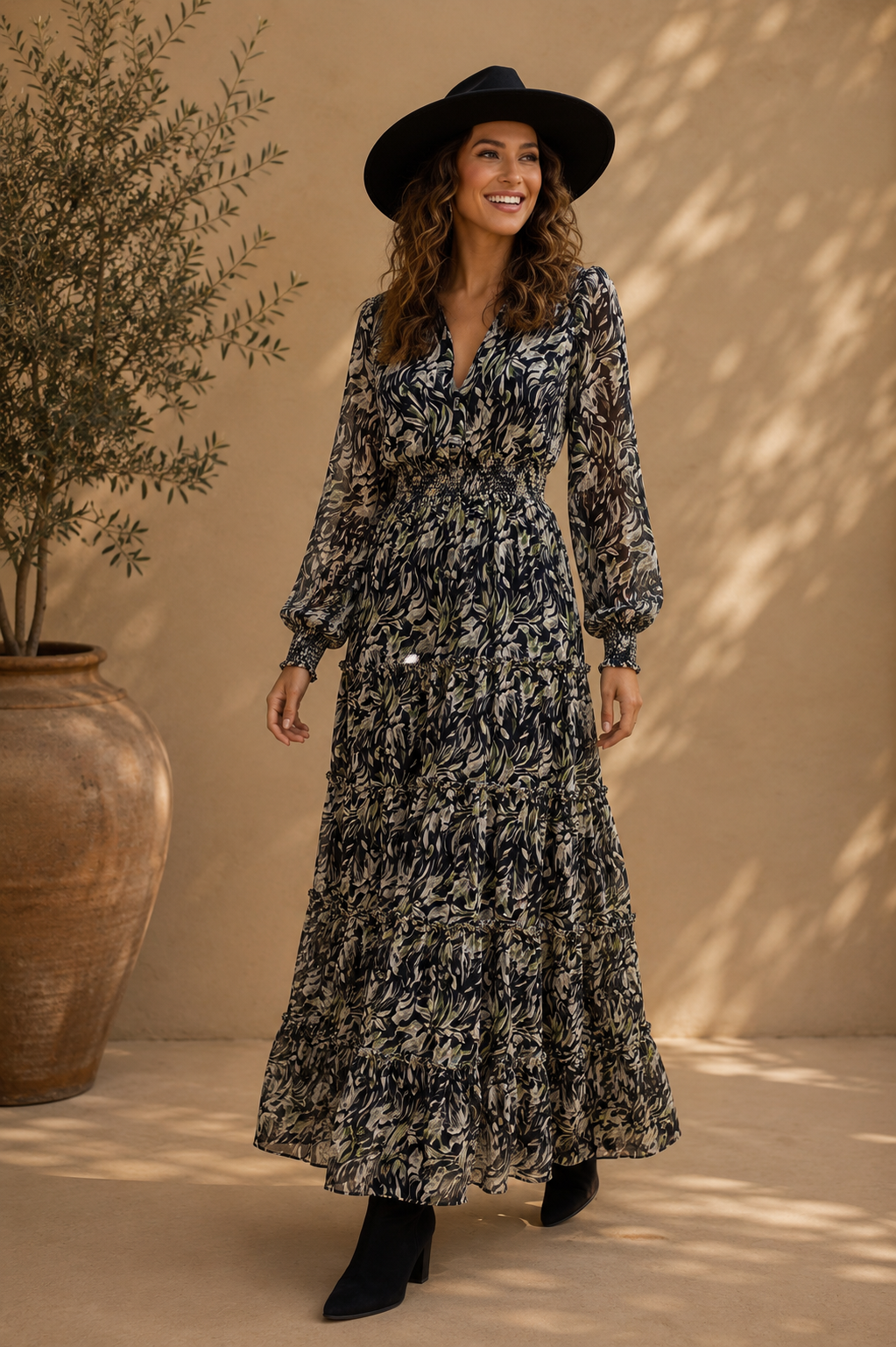 The Blackwood Tiered Maxi