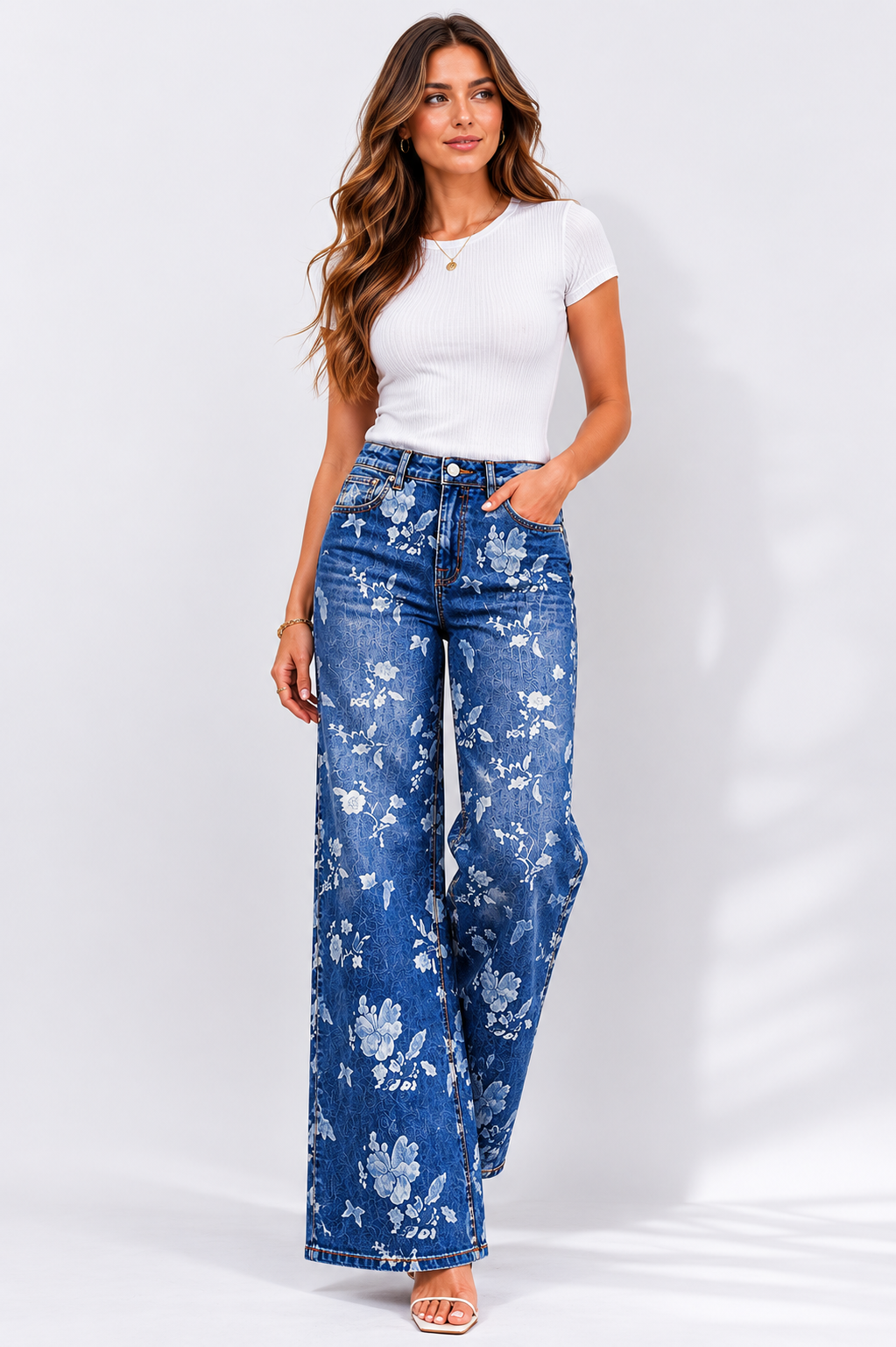 The Jardin Wide Leg Jean