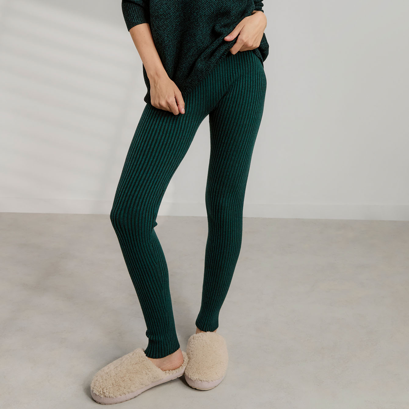 Cottonsilk™ Ribbed Legging