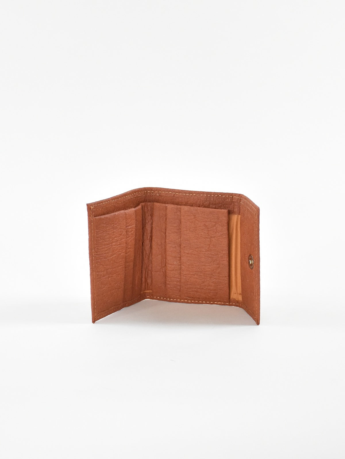 Piñatex Small Wallet, Canela