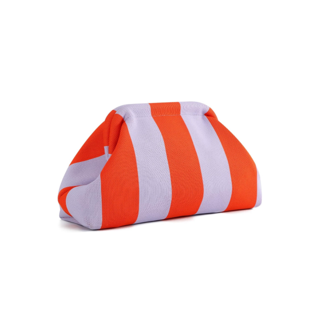 Cabana Clutch in Red & Lilac