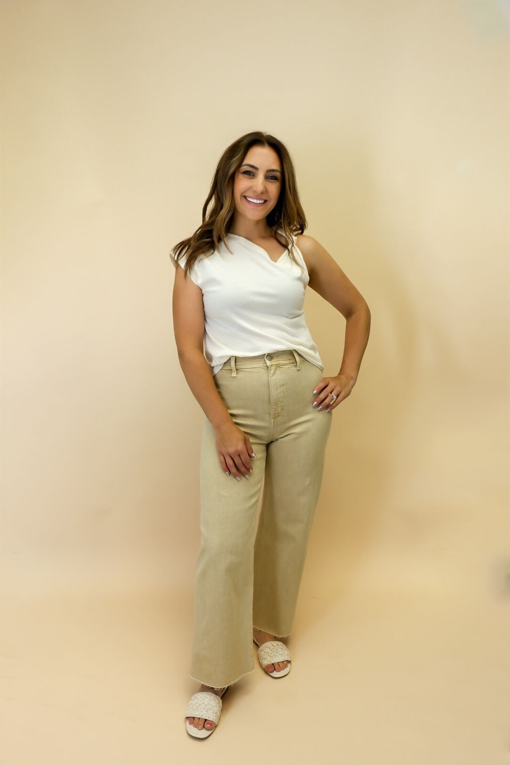Penny Wide-leg Crop - AMARA Clothing Boutique