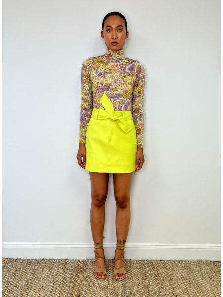 VALLIE SKIRT LIMEADE - AMARA Clothing Boutique