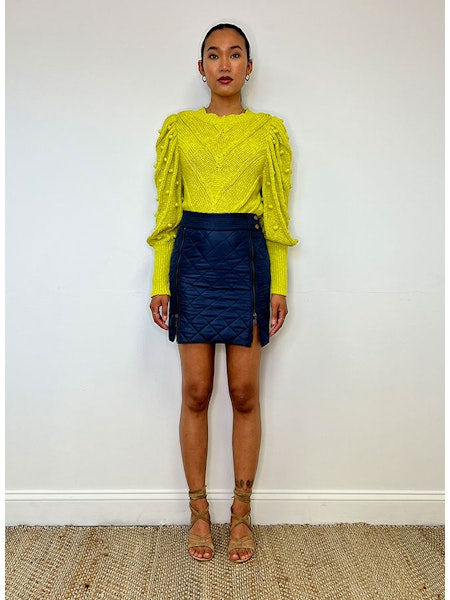 BRIDGET SWEATER LIME - AMARA Clothing Boutique