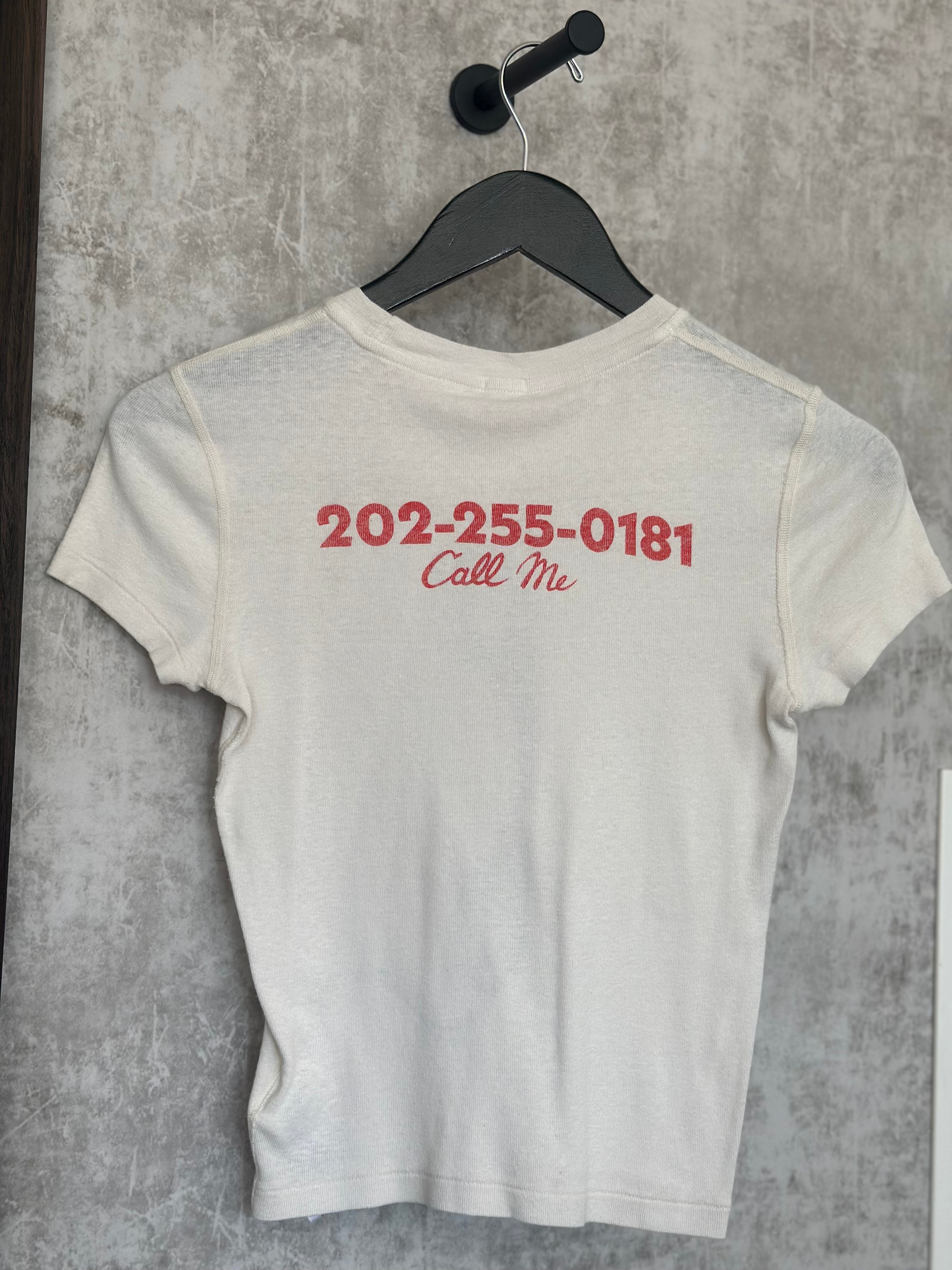 90S BABY TEE - CALL ME
