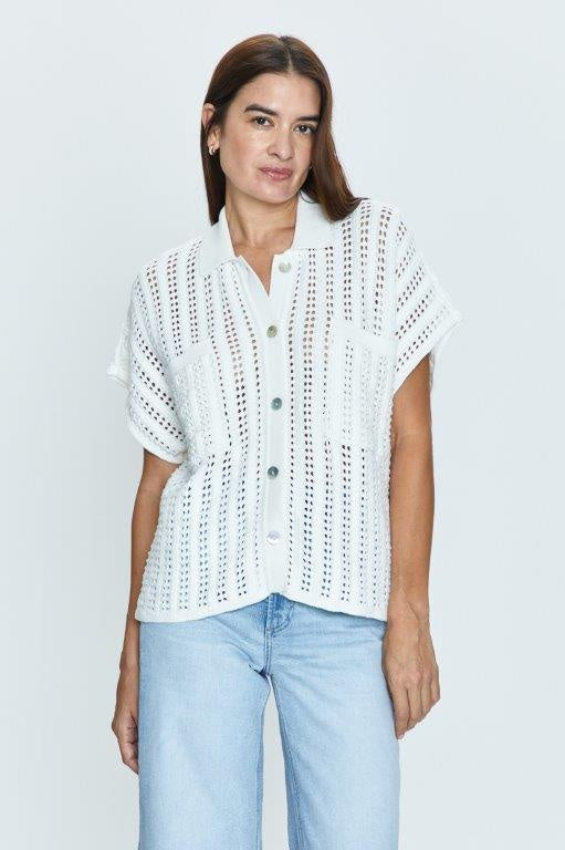 LOLA CROCHET SHIRT - AMARA Clothing Boutique