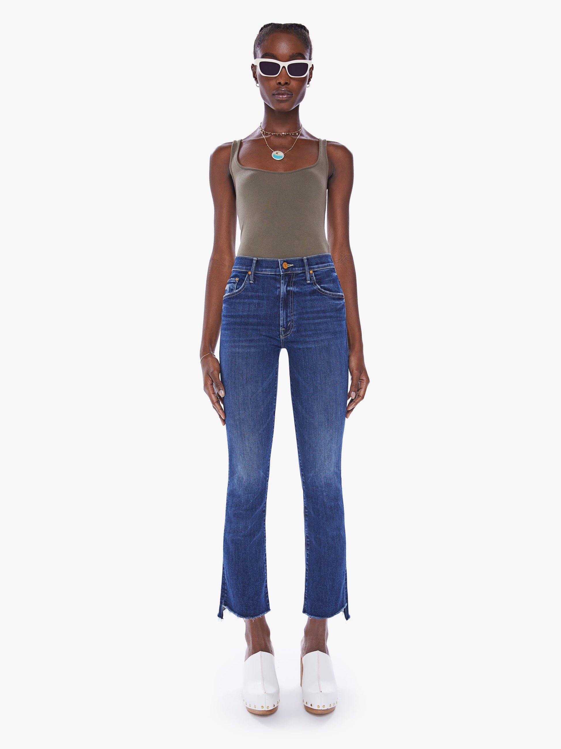 THE INSIDER CROP STEP FRAY - AMARA Clothing Boutique