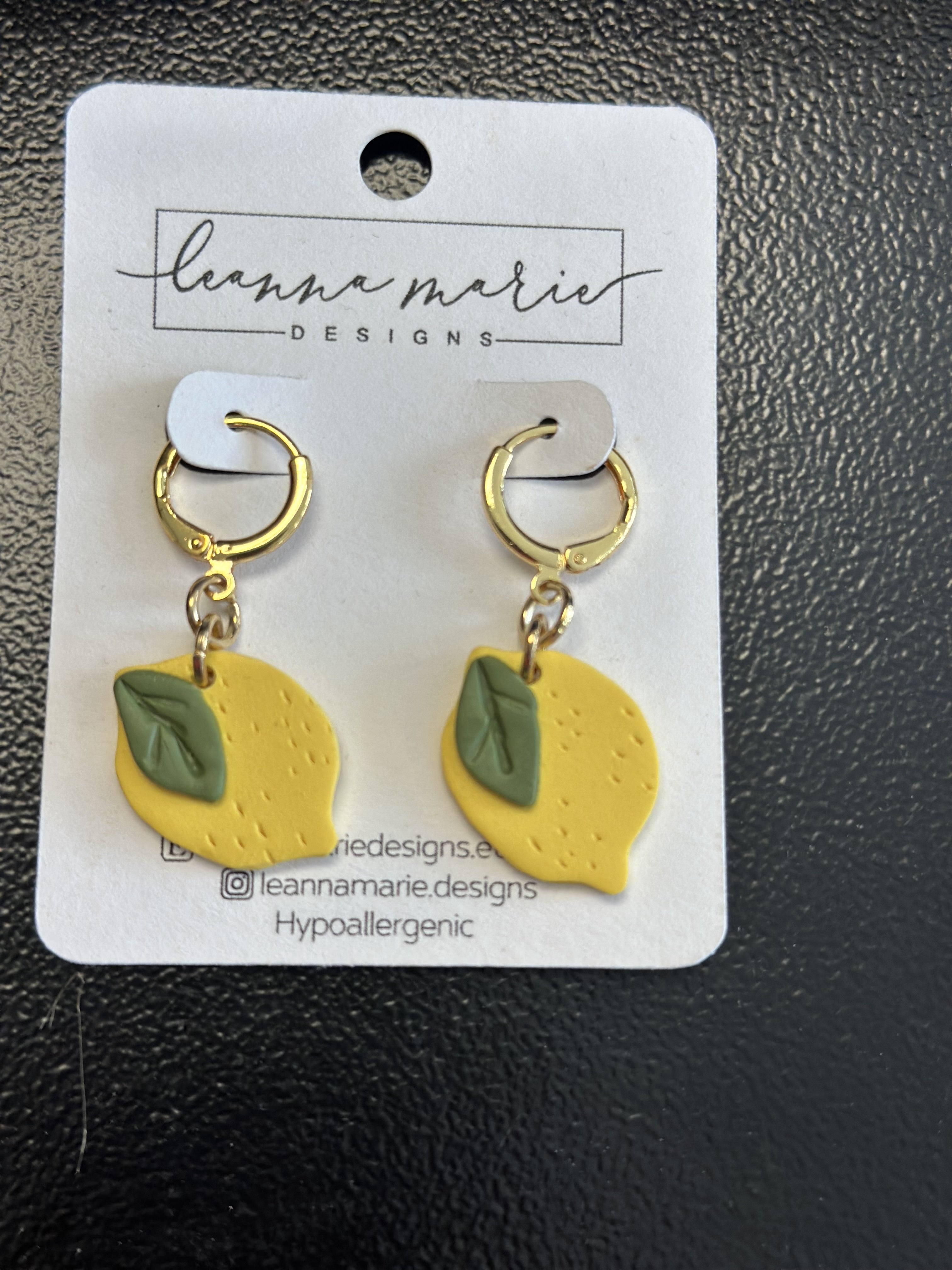 Lemon Dangles - AMARA Clothing Boutique