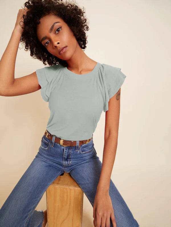 FLORRY RUFFLED TOP