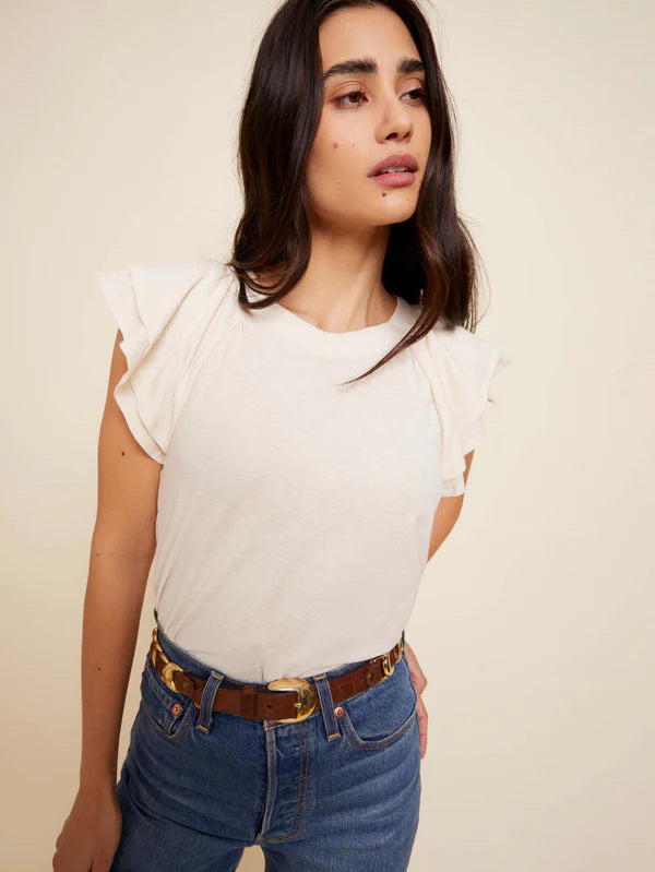 FLORRY RUFFLED TOP