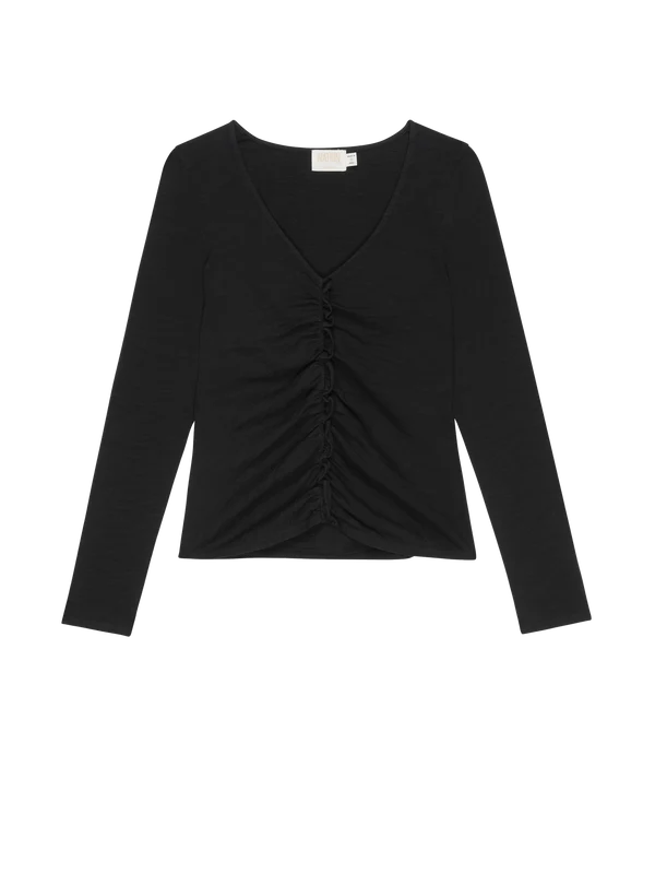 CAMBRIA GATHERED LONG SLEEVE