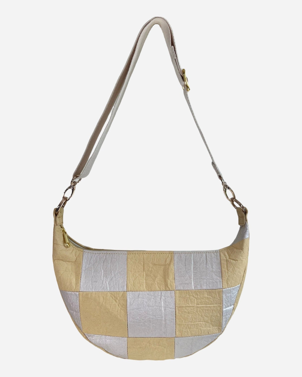 Milo, Checkered Patchwork Marigold/Pearl