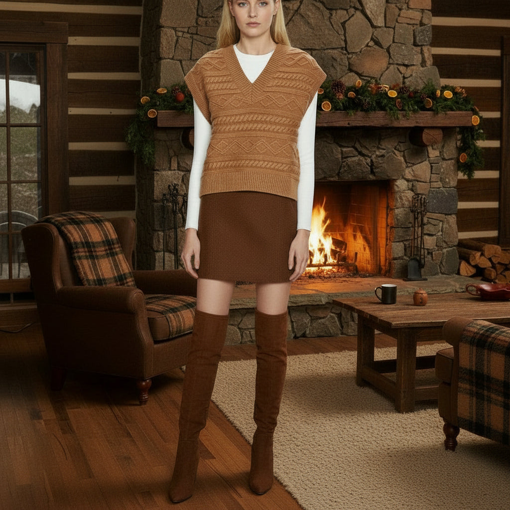 The Hearthstone Knit Vest