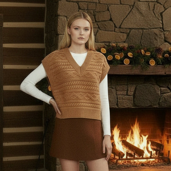 MARTA SWEATER VEST - AMARA Clothing Boutique