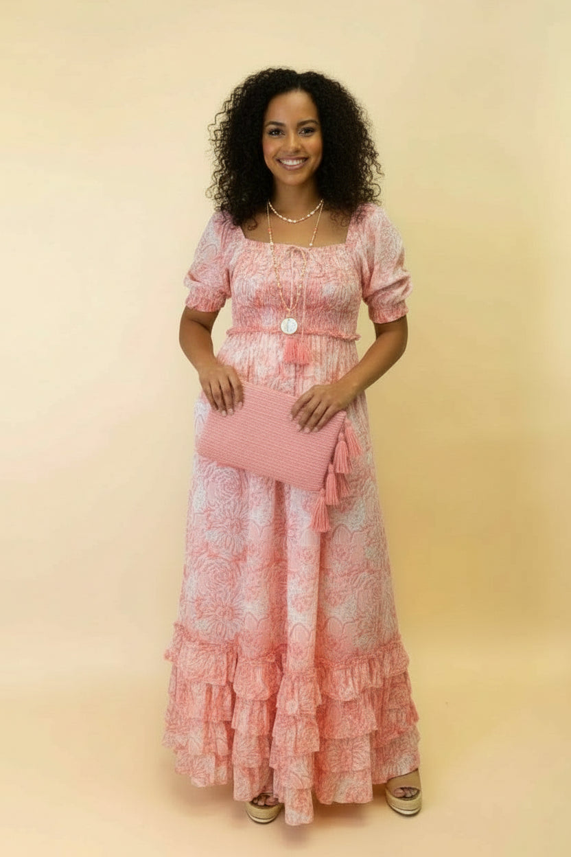 The Coral Bloom Maxi