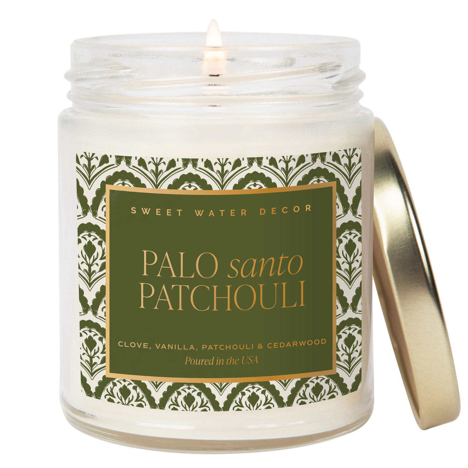 *NEW* Palo Santo Patchouli 9 oz Soy Candle - Home Decor