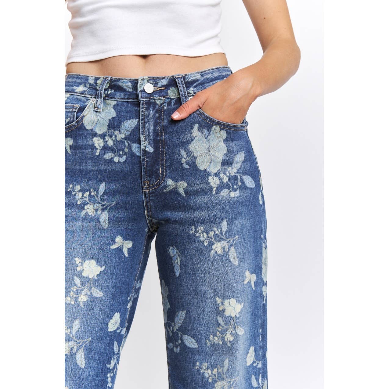 The Jardin Wide Leg Jean